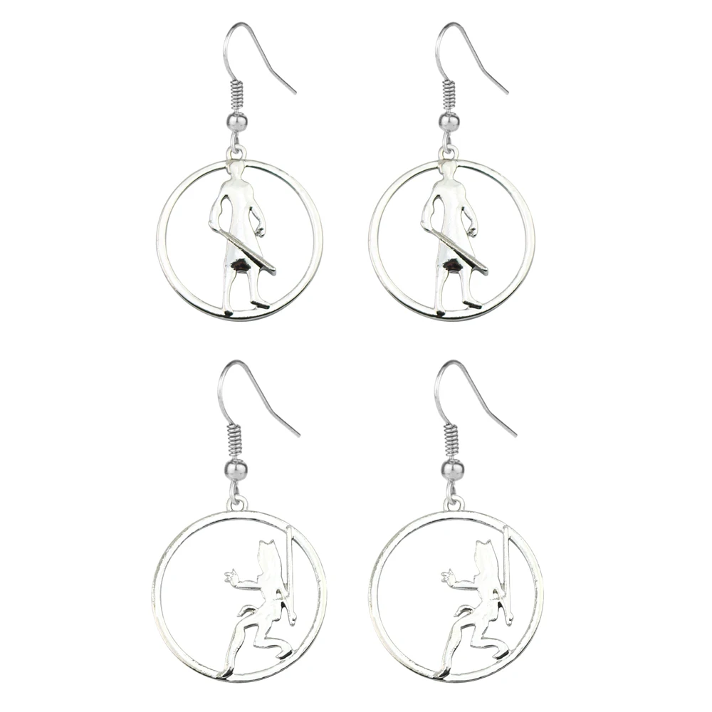 Classic Movies Star Spacecraft Millennium Falcon Pendant Earrings Trendy Vintage Girls Daily Wear Earrings for Fans Jewelry