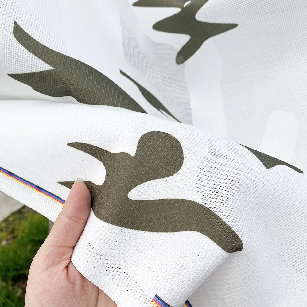 Winter snow white Durable double sided net multispectral desert camouflage camo netting for hunting