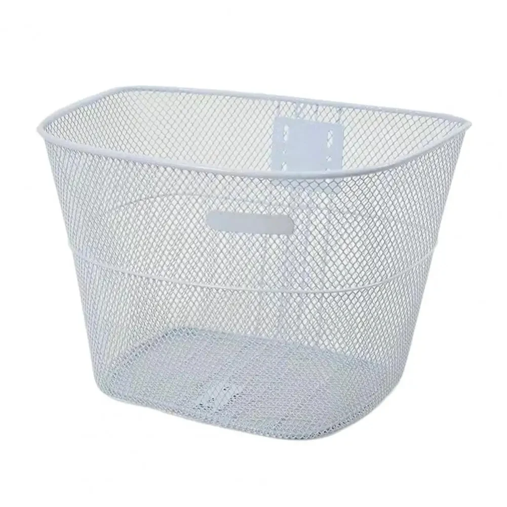 Bicycle Basket with Screw Fixing Plate Set, Large Capacity Anti Deformation Bicycle Accessories