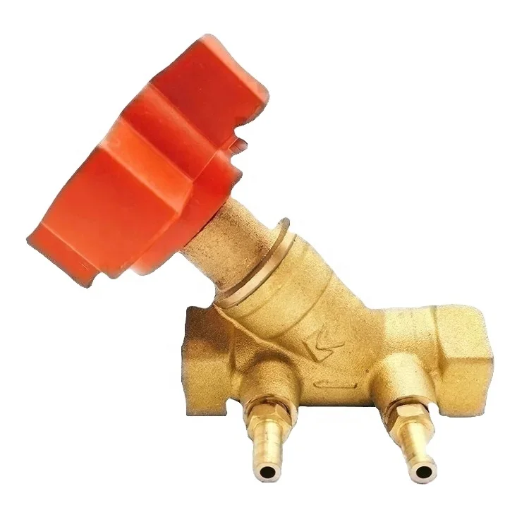 Flow Control Water Pressure Reducing Brass Balancing Valve