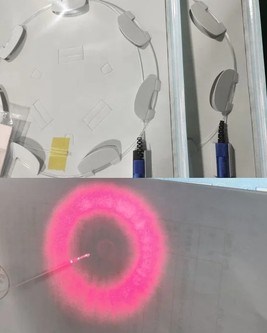 Radial Bare Flat 360 Ring fiber SMA905 Medical radial fiber 600um medical surgery fiber 600um