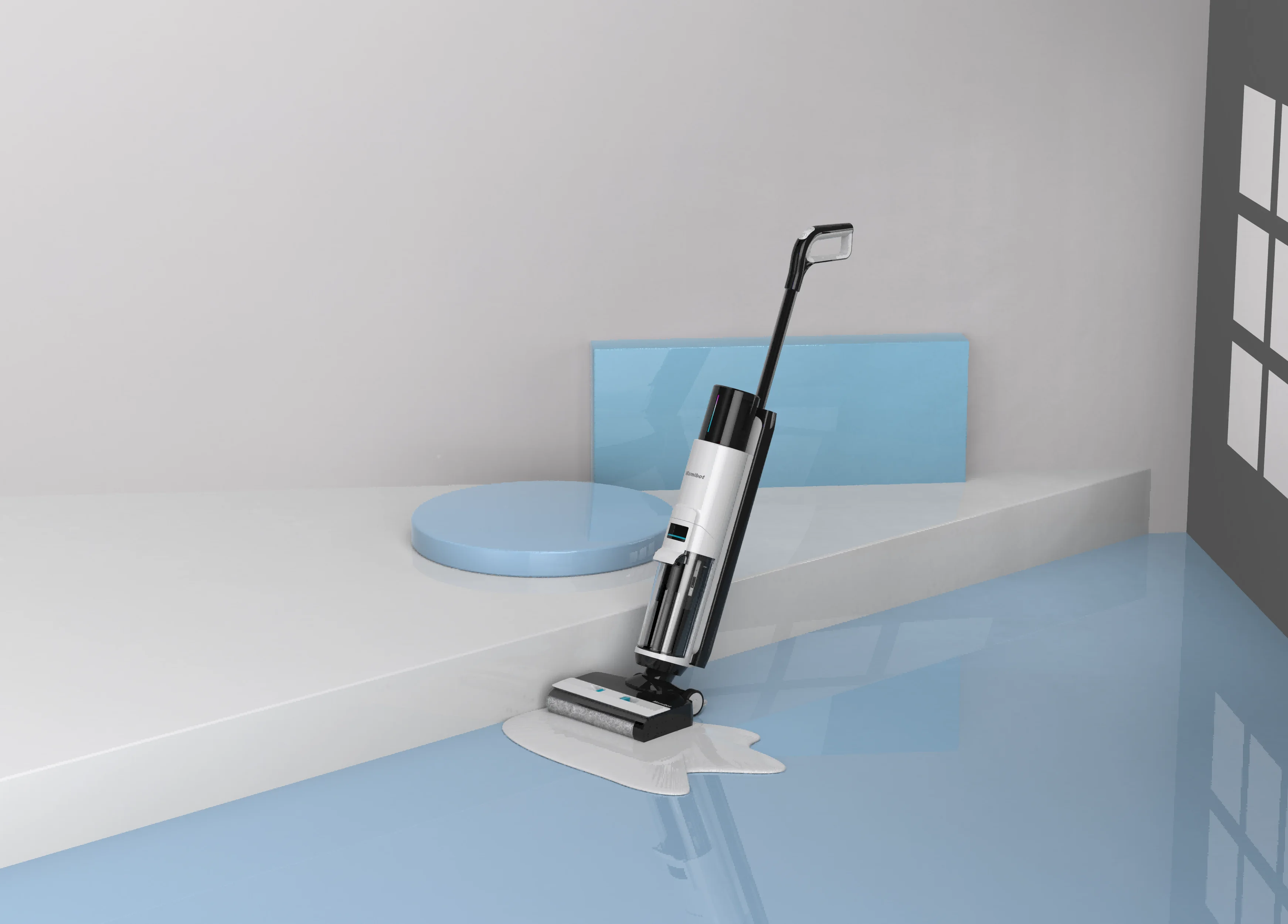 MAMIBOT High-End FLOMO MAX Cordless Vacuum Cleaner Self-Cleaning Function Wet Dry Cleaning Floor Washer Home Outdoor Hotel Use