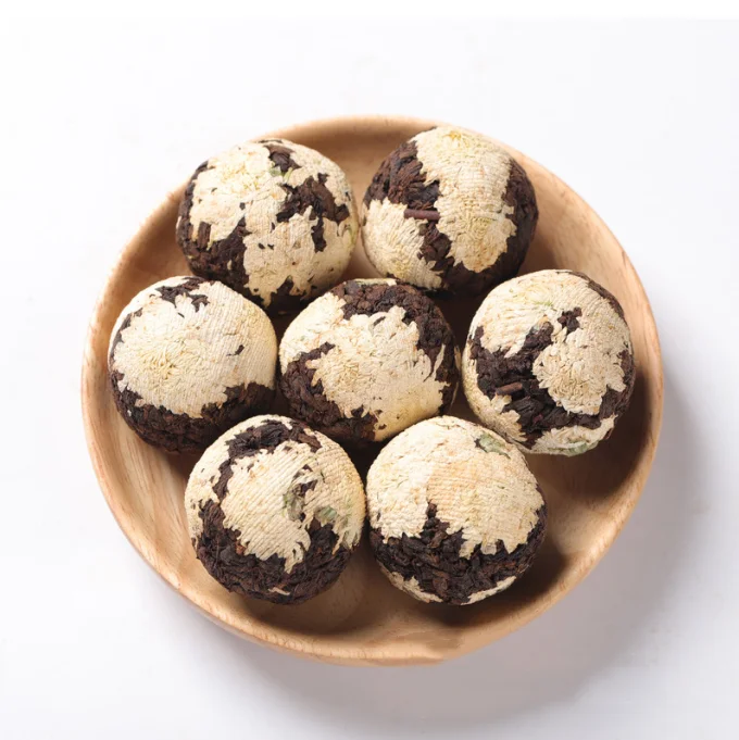 Top 100% Pure Natural flower tea puer Healthy Drink Fragrance Flower tea ball