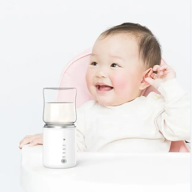 New Arrival Amazon Hot Sale Leak-Proof Design Baby Milk Portable Bottle Warmer 6-10 Hour Battery Life Portable Bottle Warmer