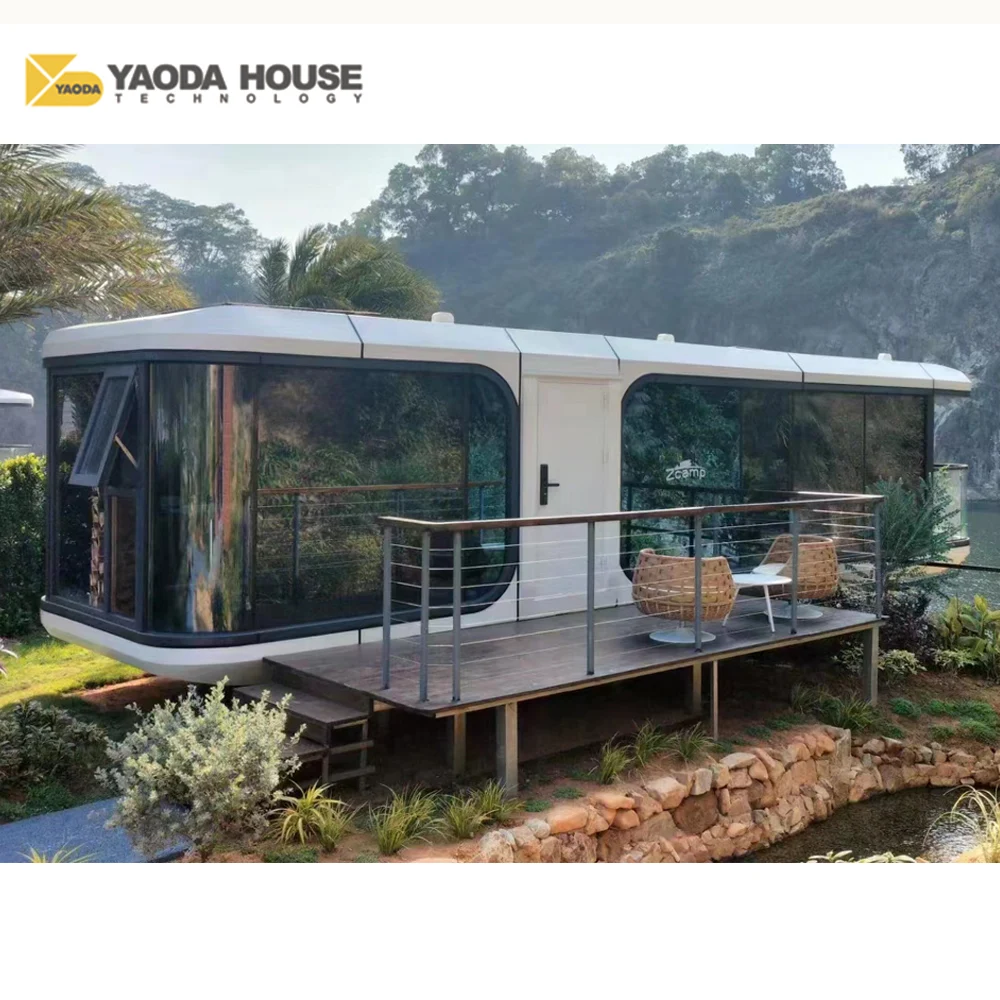 New design space capsule house prefabricated home Mobile Tiny Hotel