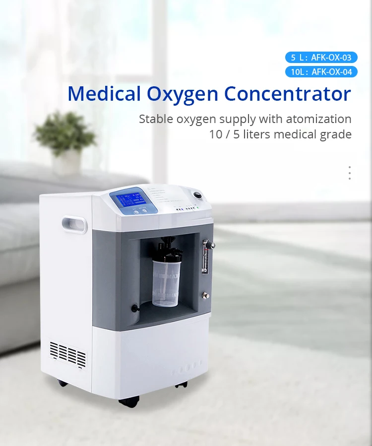Hospital Level Home therapy 10 liter medical oxygen concentrator machine manufacturer price portable 10l oxygen concentrator