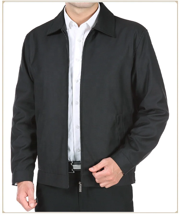 Wholesale customized logo 100% cotton mens fashion work jackets with sleeve pocket2021Bomber Jacket Flight Jackets