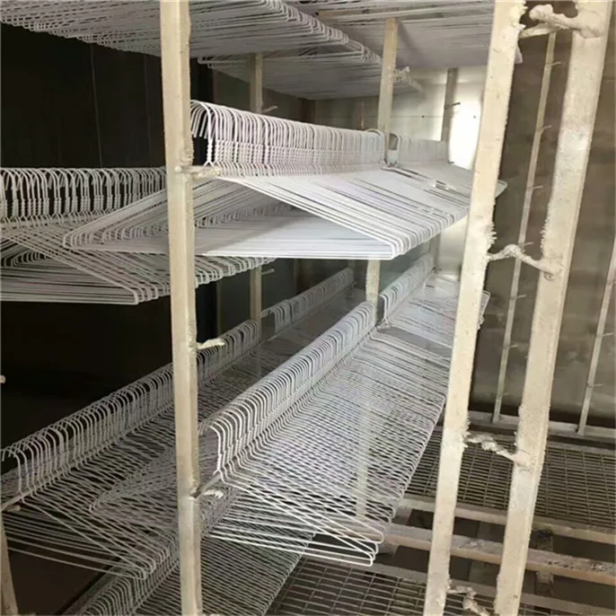 Disposable Laundry Wire Hangers For Cloths Steel Hangers Iron Wire Coat Clothes Hangers White