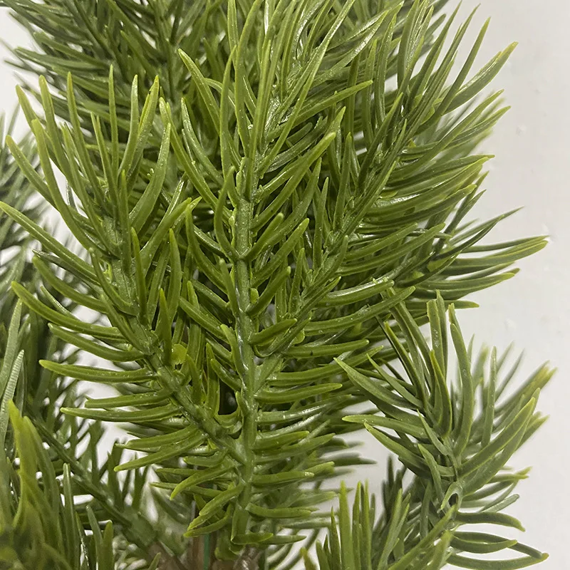 Christmas Pine Needle Branch Embellishing Home Garden Decoration Evergreen Pine Tree Branches Beauty Artificial Pine Branches