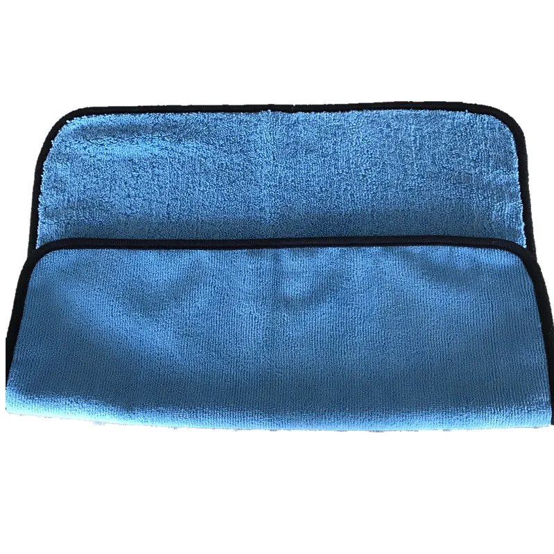 Car care microfibre wax polishing detailing towels one side  long pile and another side short pile towels