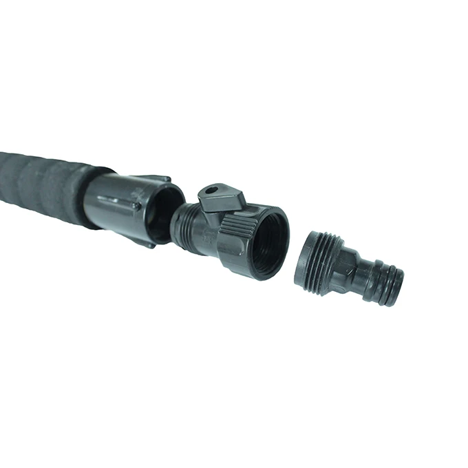 Two Sections Adjustable Extendable Telescopic Aluminum Pole For Cleaning Products