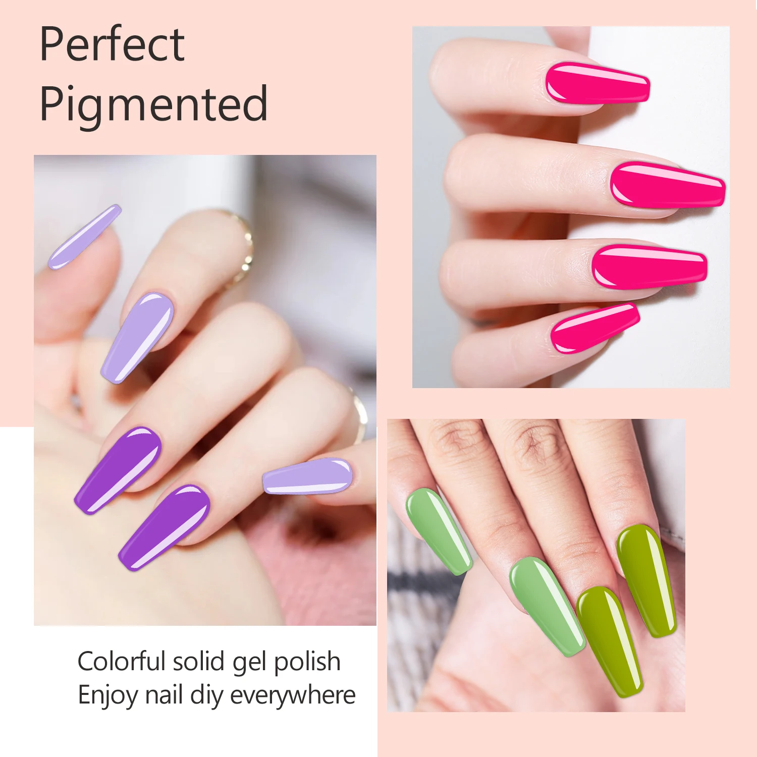 12 Color Palette Solid Cream Gel Nail Polish Set Uv Soak Off Gel Nail Pudding Gel Uv Solid