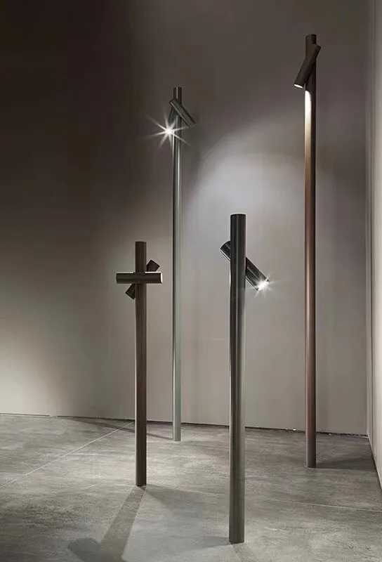 Lumind Lawn lamp courtyard high pole light garden villa park landscape waterproof courtyard lamp outdoor rotating lamp