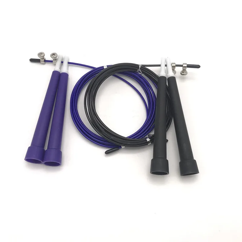 Women and men workouts power training improve strength adjustable skipping rope