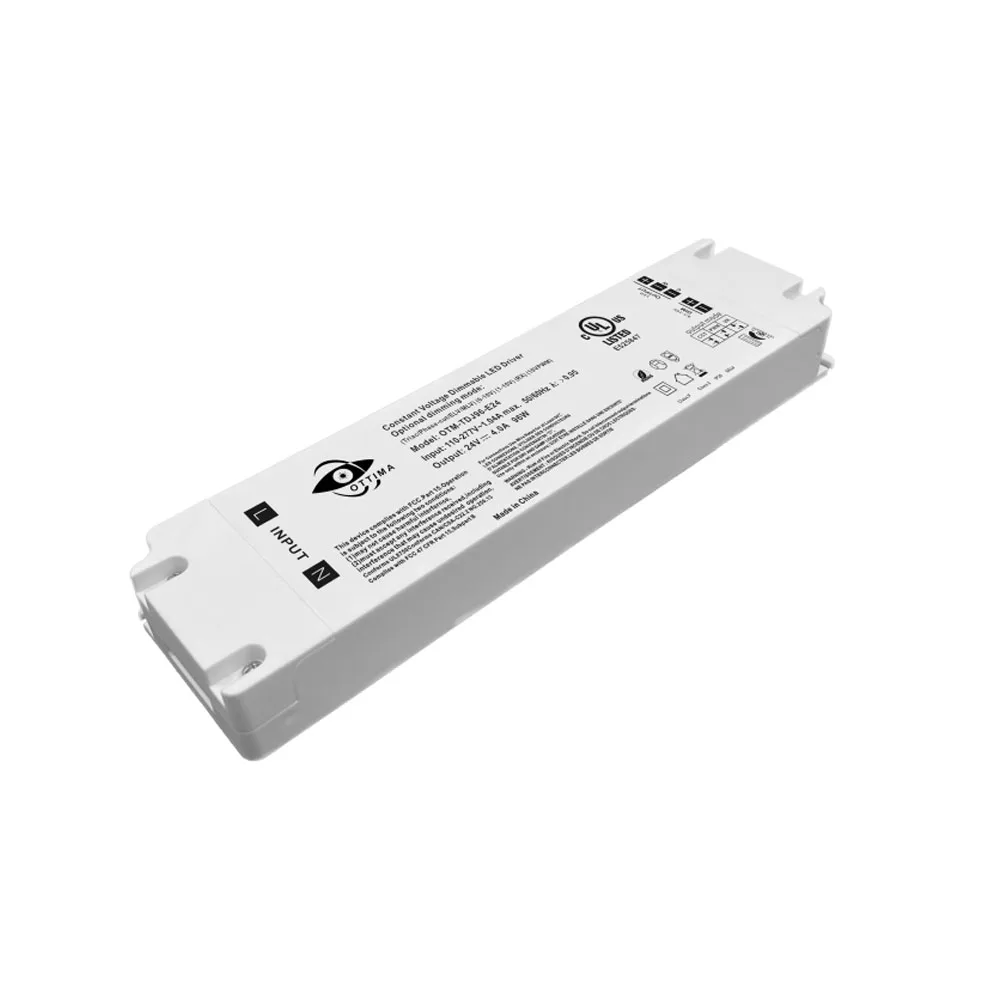 Американский стандарт CCT 100-277Vac 96W Triac dimmable/0-10v/1-10v/10v PWM/потенциометр (5 в 1) приглушаемый светодиодный драйвер