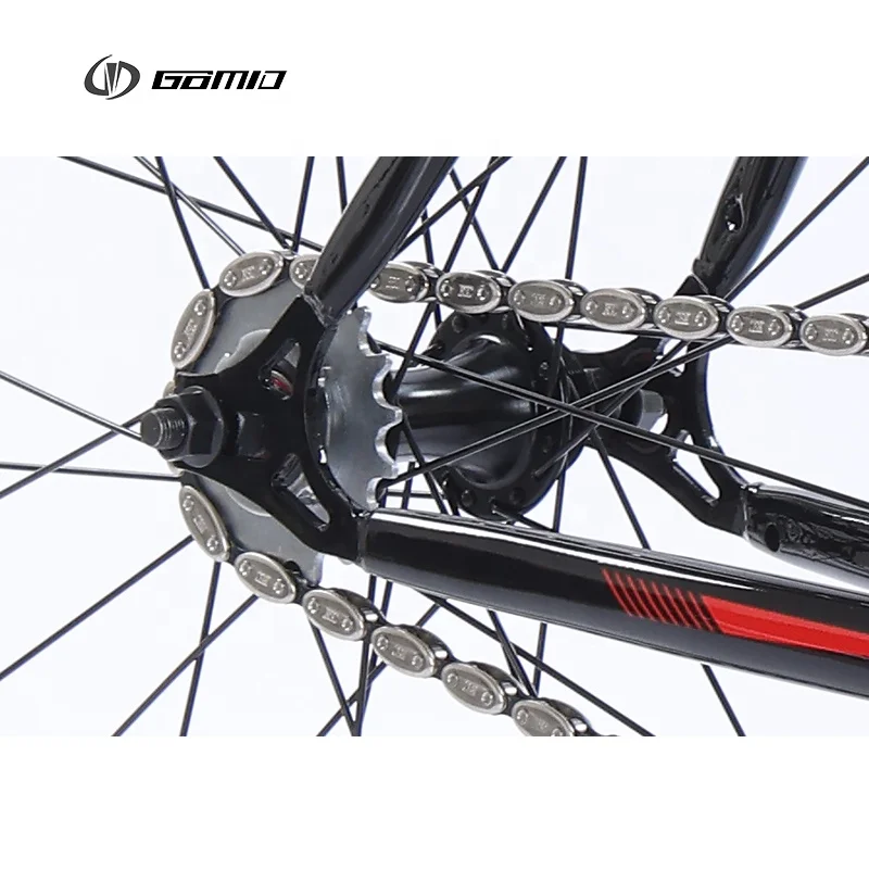GOMID flip flop hub gear cycle fixed gear bike custom track bicycle KENDA TIRE bisiklet single speed bicicletas racing bike