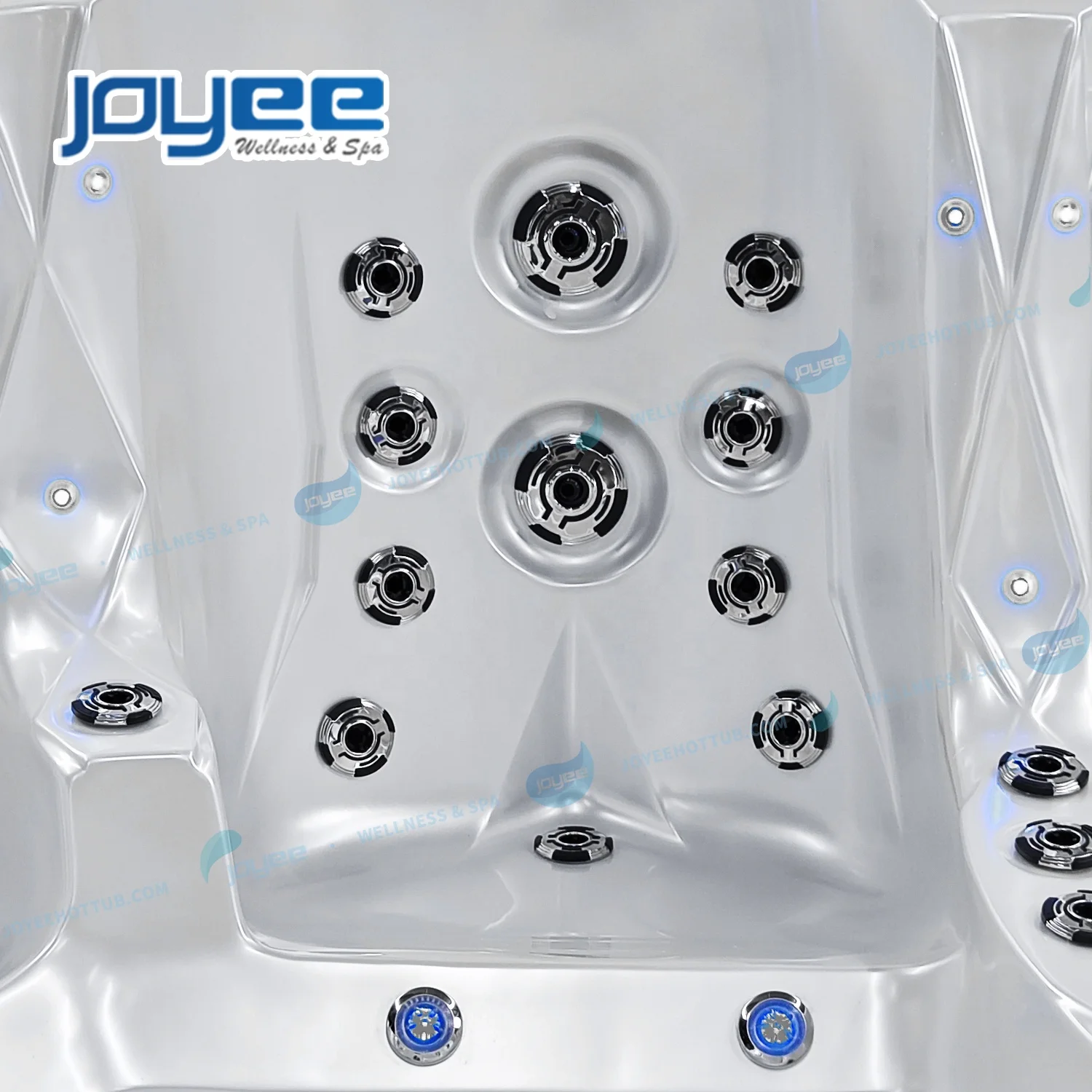 JOYEE Best Offer Portable Massage Hot Tub Spa 5 Persons Outdoor Combo Massage Swim Spa For Villa