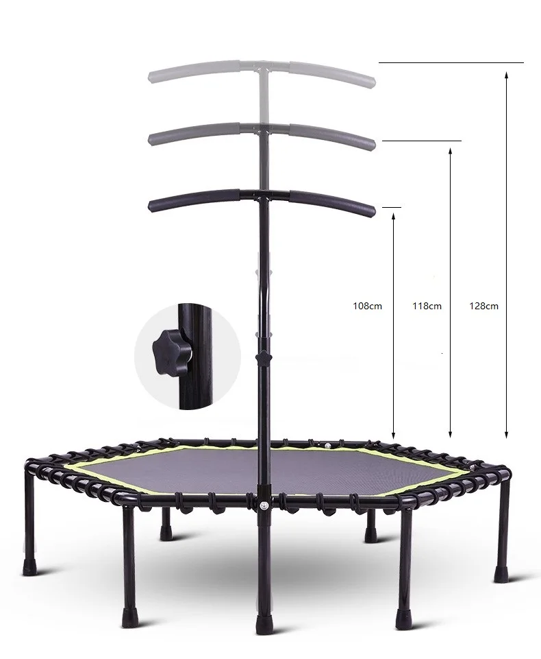 Trampoline Park Kids Indoor Trampoline Bed Outdoor With Six-legged Stable Structure Fast to Burn Fat. Playground Equipment.