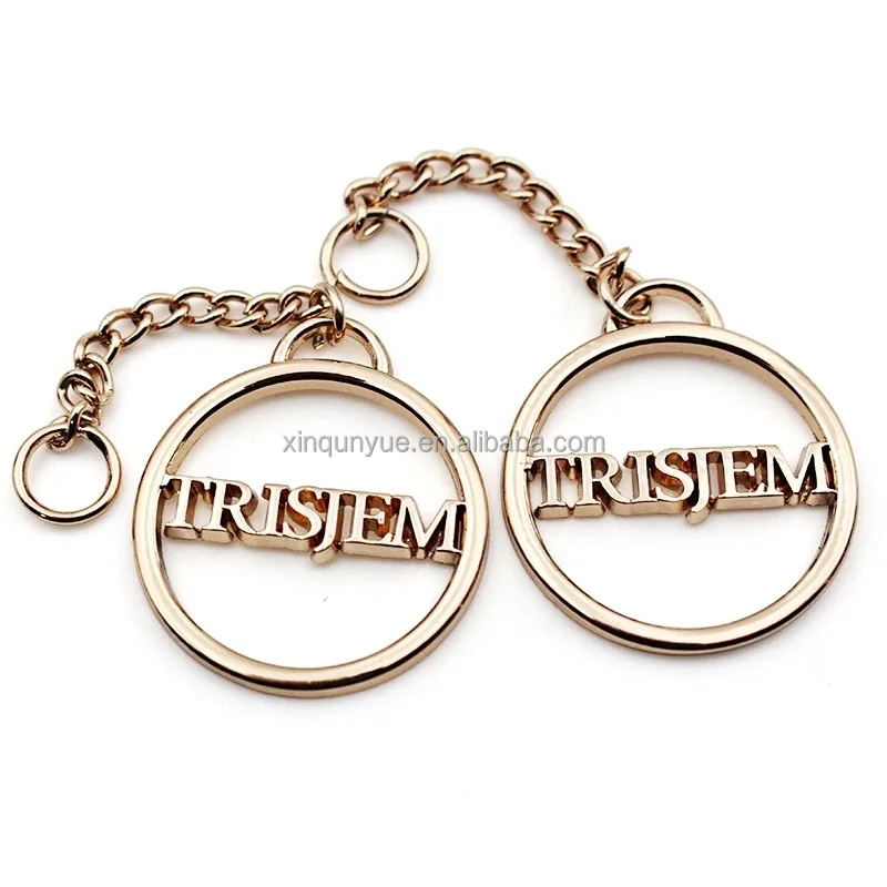 Custom Metal Clothing Logos Labels Name Tags for Garments Sewing Plate Tags for Clothing Accessories