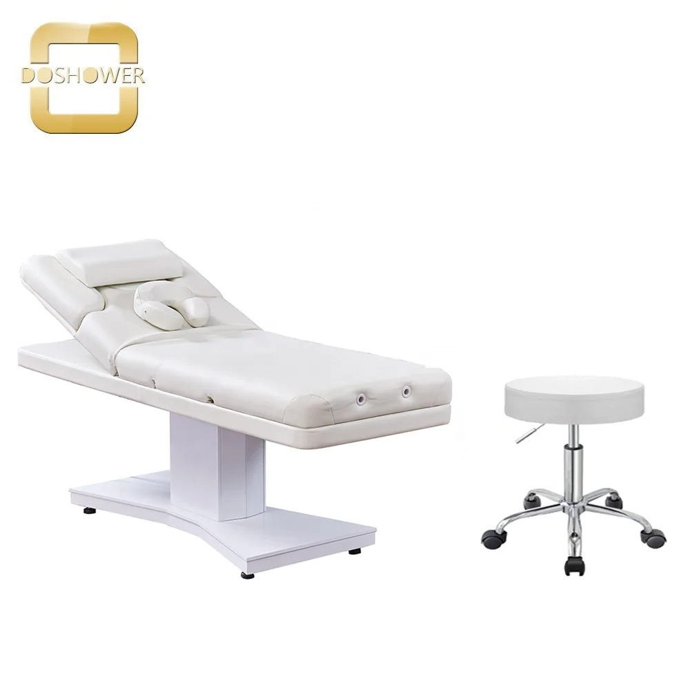 beauty massage spa bed with electric motor facial bed of spa lounge bed