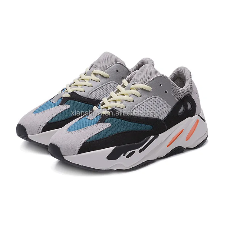 2021 yezzy супер звезда 350 сечением для кроссовок Yeezy 700 мужские спортивные кроссовки бега туфли отражают свет