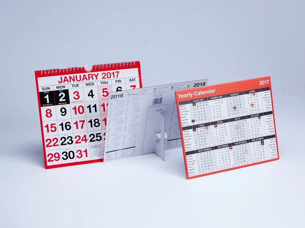 Custom OEM design coloring cartoon daily Tear off calendar printing