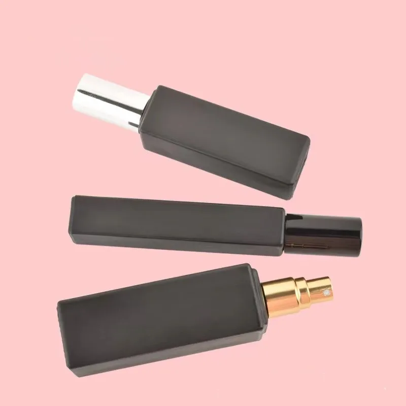 Refillable Perfume Bottle Free Spray Atomizer Perfume Bottle Leak Proof Glass Perfume Atomizer with aluminum electorate sprayer