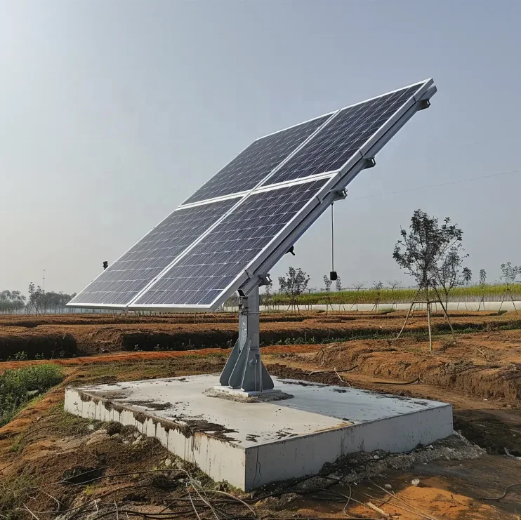 Complete Solar Energy Tracking System Solar Tracker Kit Solar Mounting Ground System