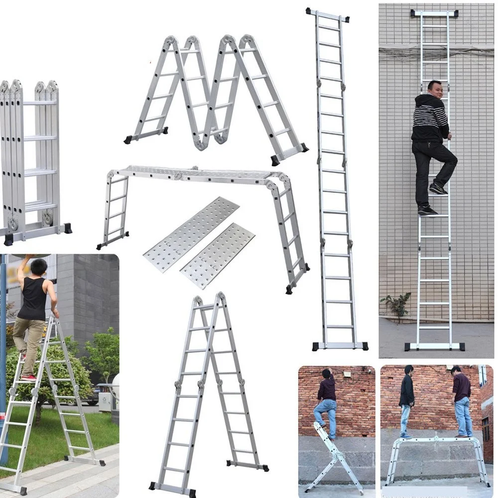  Soyoung 4*3 en 131 multi purpose ladder aluminum foldable multifunction with the capacity of