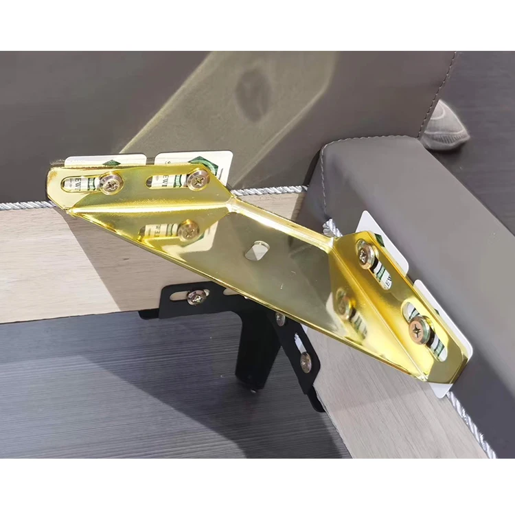 Anti-Rust 3mm Thickness Heavy Duty Metal Support Triangular Fixed Connector Bed Fixing Corner Brace Brackets