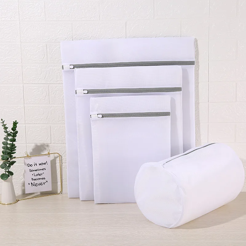 custom washing machine mesh laundry wash bag reusable nylon mesh washing bag for clothes bra