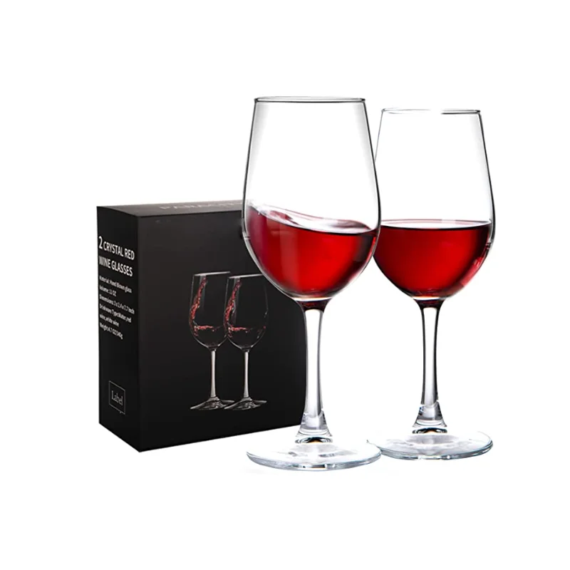 Factory Wholesale Customize Label Wine Glasses 100% Tritan Plastic Unbreakable Wine Glass