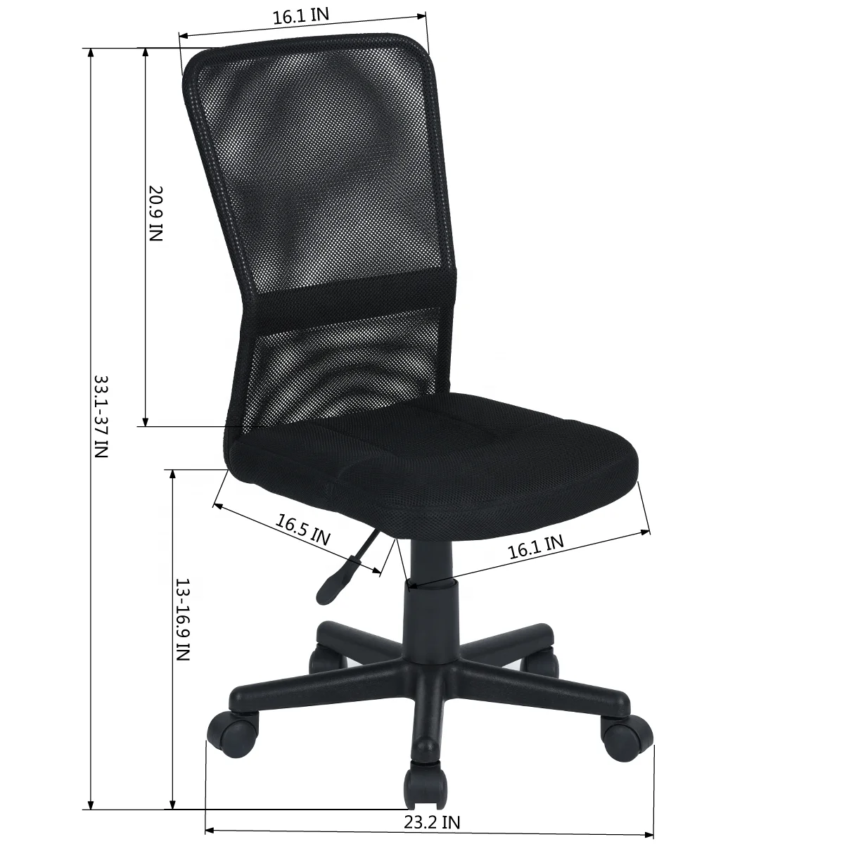 cheap support office chair ergonomic mesh visitor conference meeting chair for office
