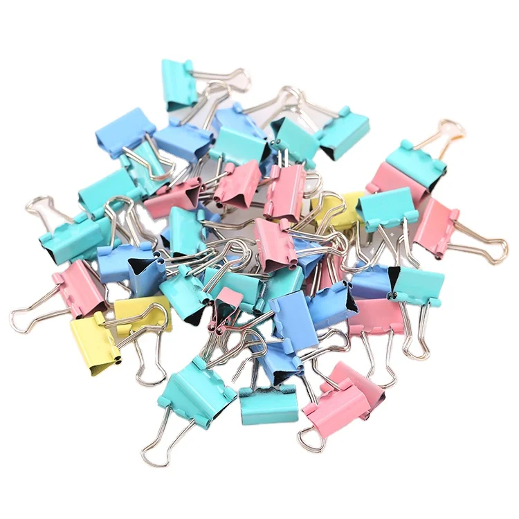 Color mixing Long Tail Clip Extra Large Black Swallowtail Clip  Desktop Storage Ticket Box Clip