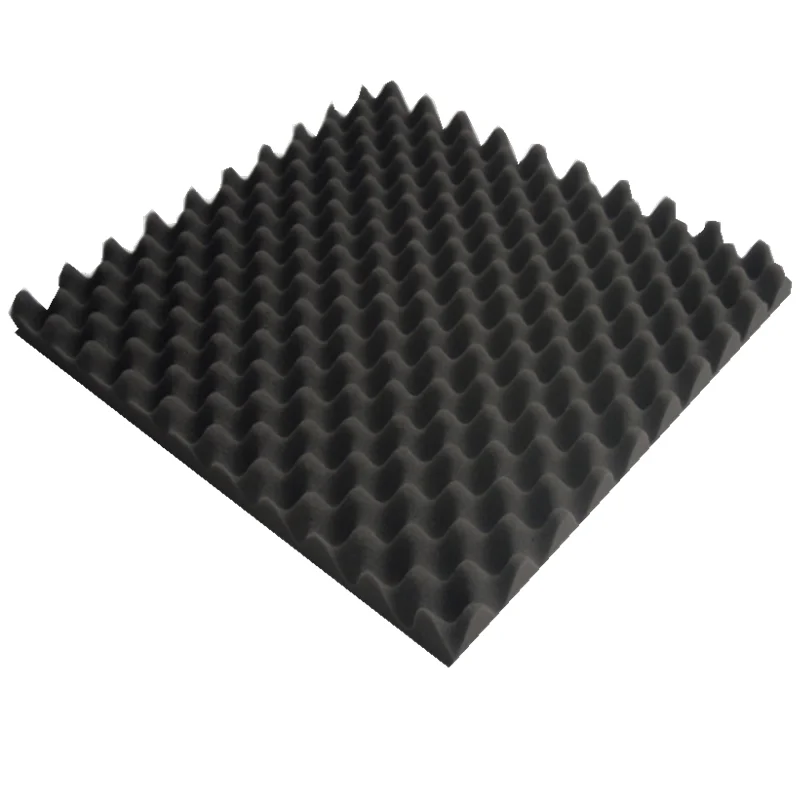 Black Studio Soundproof Sound-absorbing Panel Bevel Acoustic Foam