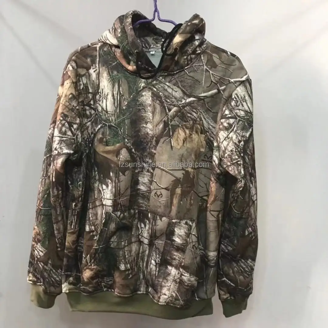 waterproof hunting clothing Water repellent CAMO Hoodie for hunting men and women