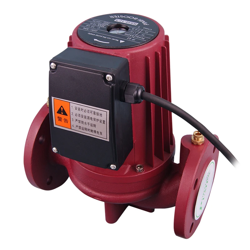 Silent hot water circulating shield pump