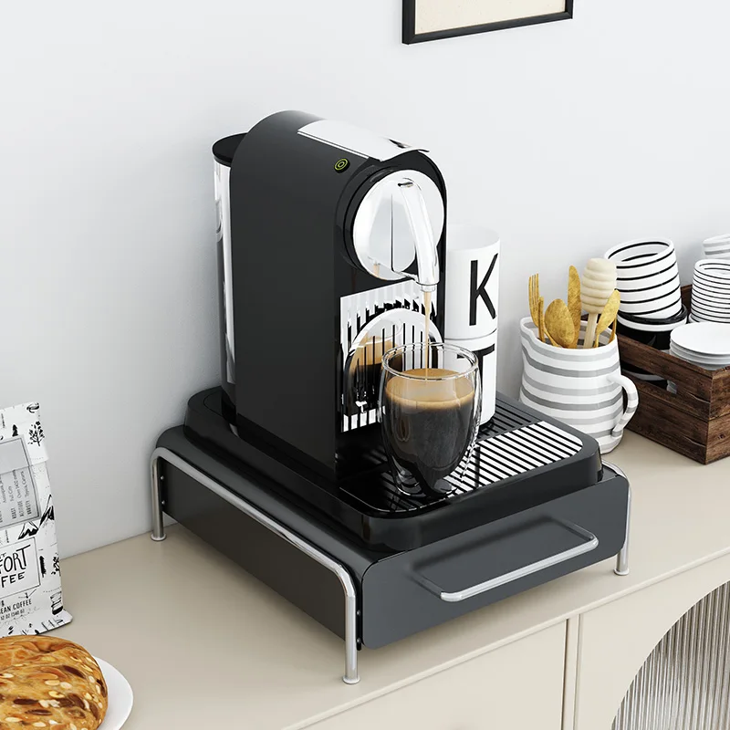 Металлическая кухонная стойка Nespresso Vertuoline выдвижной ящик держатель органайзер для кофейных капсул и кофеварки
