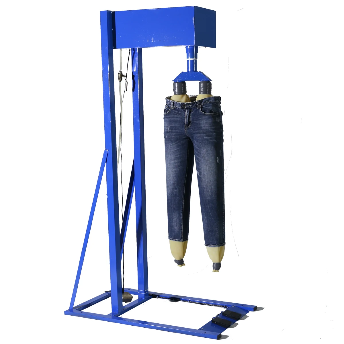 High Quality Vertical rubber Jeans Denim Scraping Machine