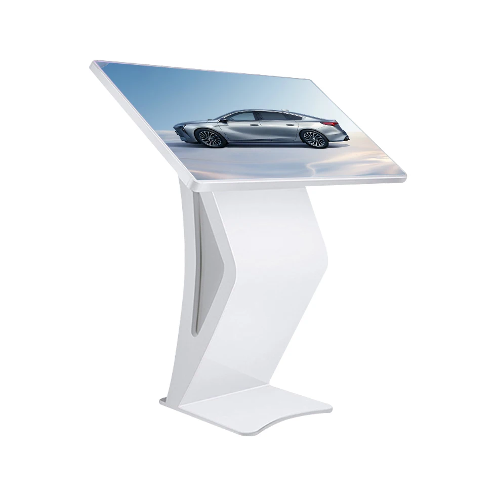 Horizontal advertising machine display query interactive touch machine ruinartportable sunglasses display with led screen