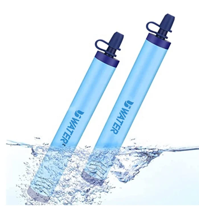 M-Camping Hiking Personal Portable Water Filter Straw outdoor survival drink bottle filter