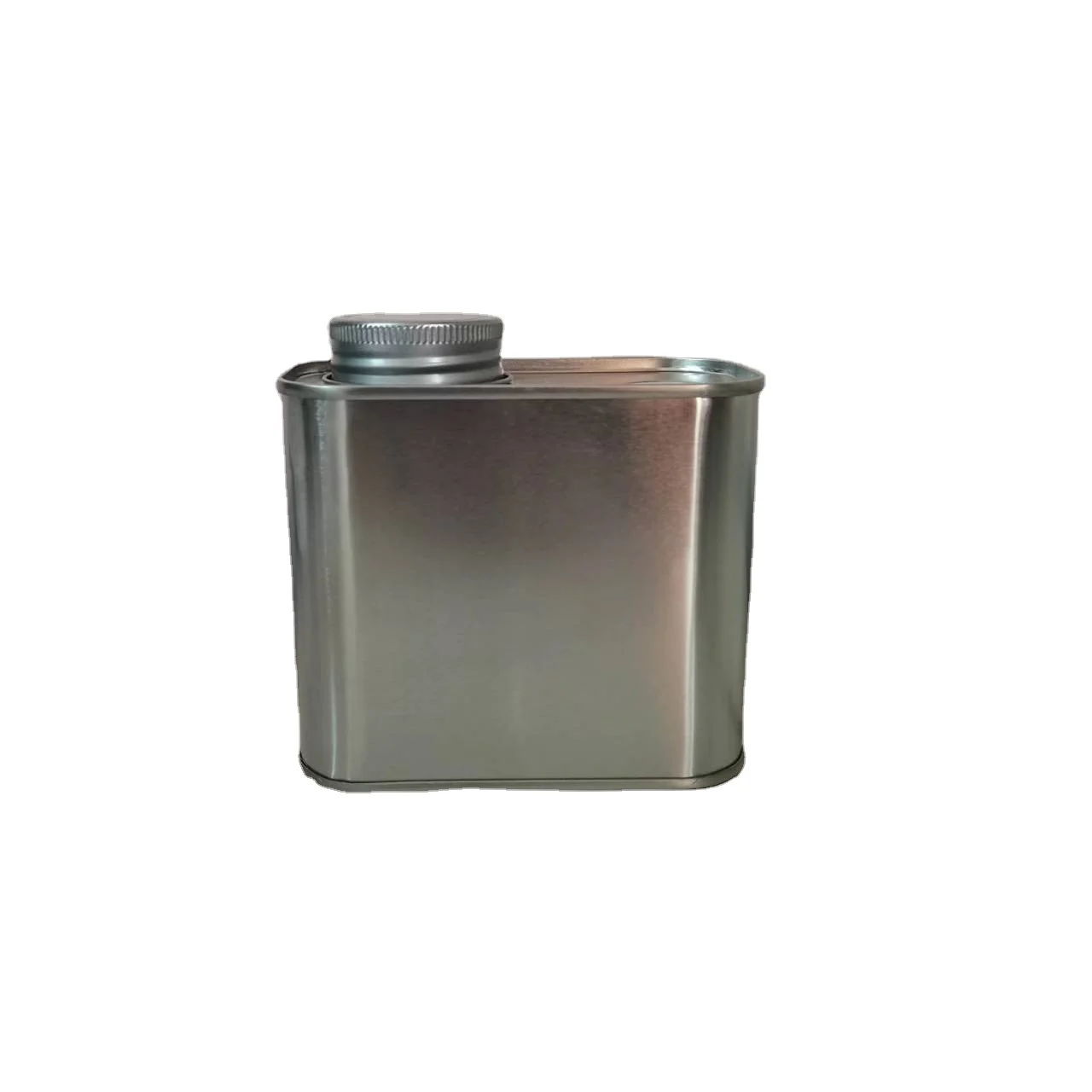 Coffee Bean Powder Tin Can Packaging Wholesale 150g Square Tinplate Metal Air Valve Sealed Can
