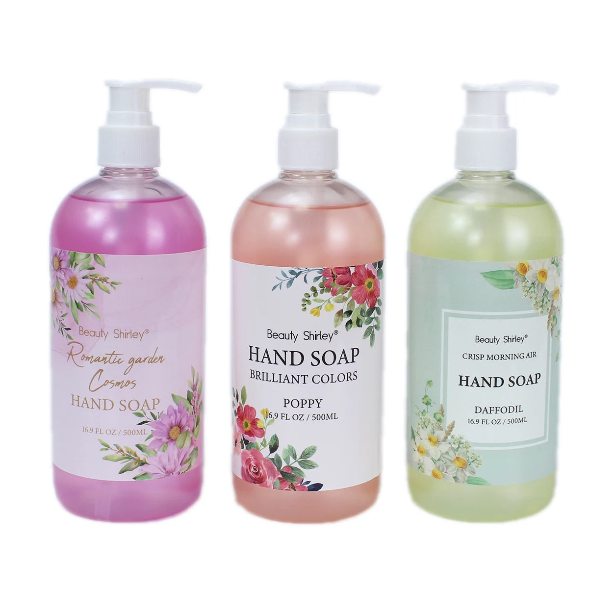OEM/ODM Private Label Natural Organic Moisturizing Fragrance Foaming Cleansing Gel Liquid Hand Soap Wash