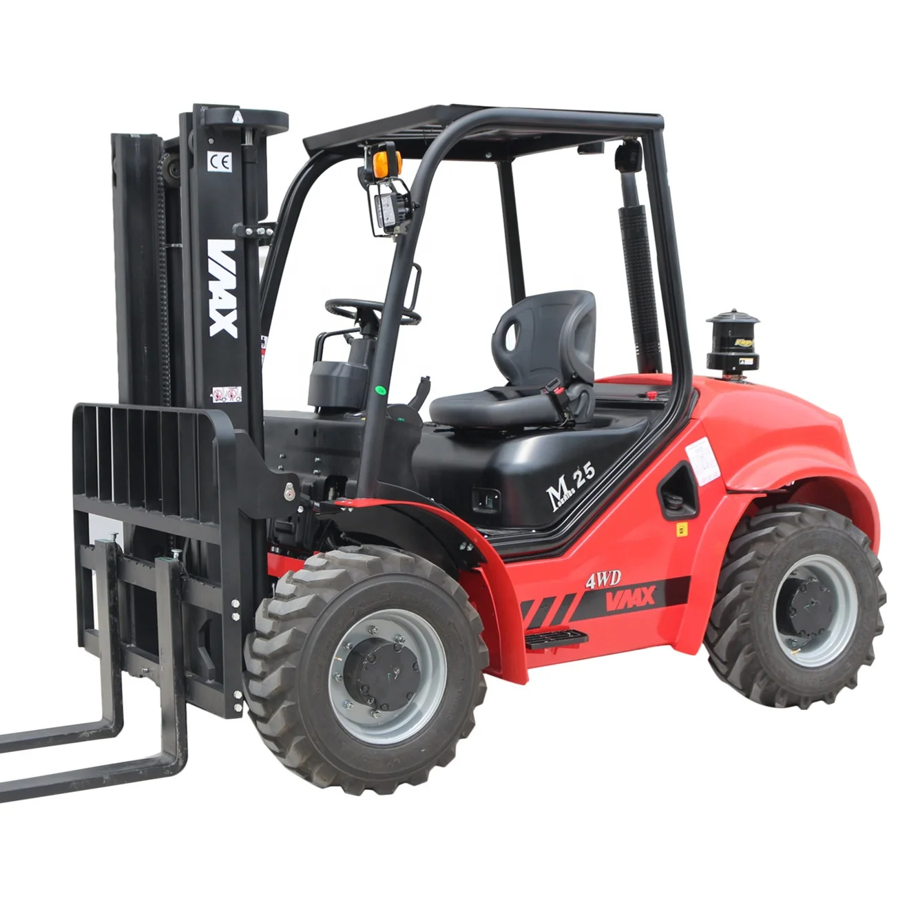 CE High Performance 2.5ton 3ton 3.5ton Rough Terrain Diesel Forklift Truck China Brand Engine Off Road Lifting Working Truck