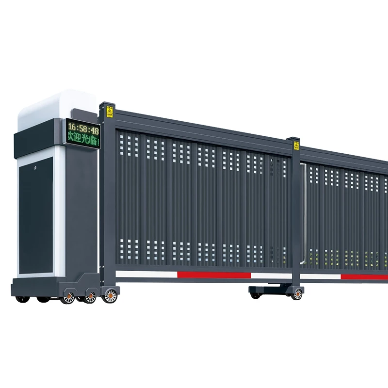 Factory Best Entrance Main Sliding Gate Electric Driveway Telescopic Gate Automatic Folding Retractable Gate
