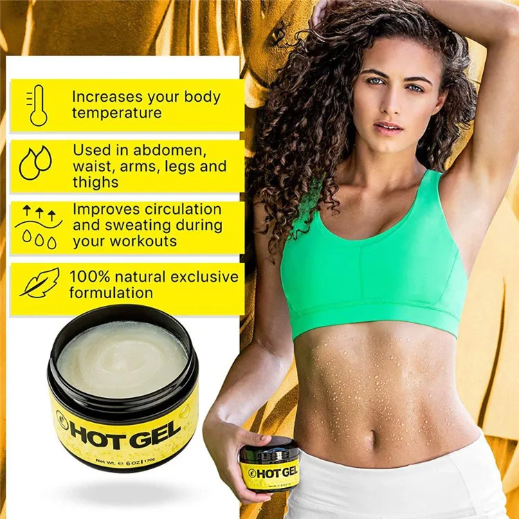 
OEM/ODM Private label Weight Loss Products 100% Pure Natural Fat Burning Slimming Hot Gel 