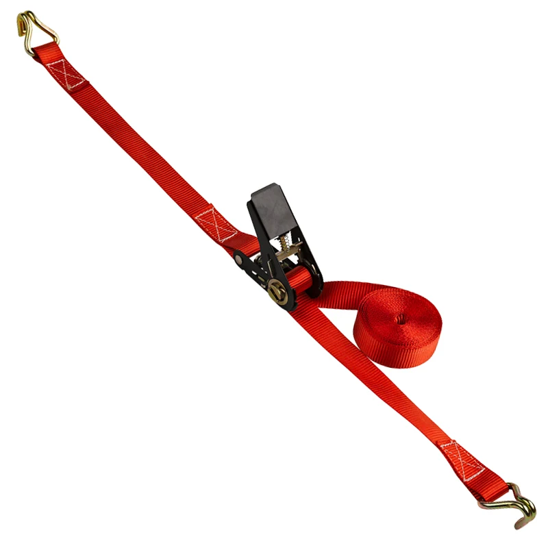 25mm 1 Inch 800Kgs Steel Black Ratchet Tie Down Straps tie down ratchets