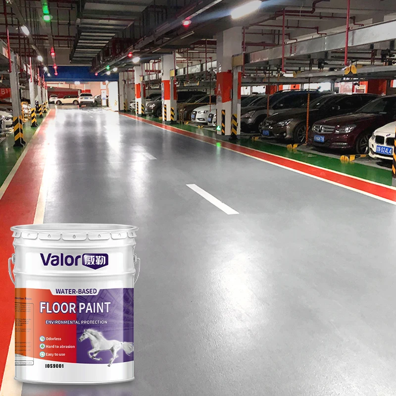 Industrial Paint Excellent Quality Epoxy Floor coating Underground garage paint Green grey Environmental