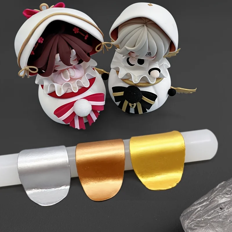 6 Colors Modeling Clay, Metallic Resin Clay, Resin Clay for DIY Handmade Doll and Pottery Sculptures Making