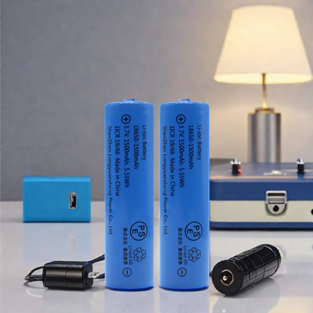 Wholesale high quality lithium ion batteries 18650 battery 1500mah pin 18650 battery pack